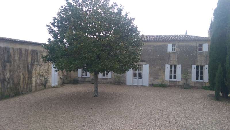 The Courtyard at Tertre Roteboeuf